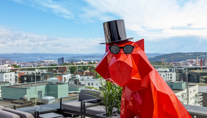 Radisson RED Oslo Økern - Terrasse