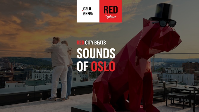 Radisson RED Oslo Økern - Vy över fasaden
