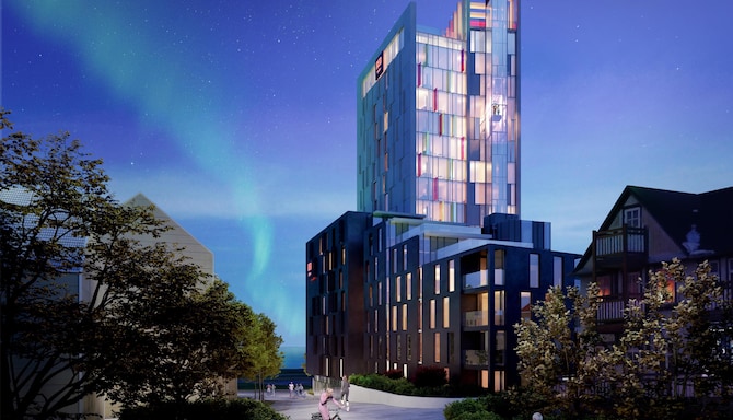 Radisson RED Reykjavik - Exterior Back