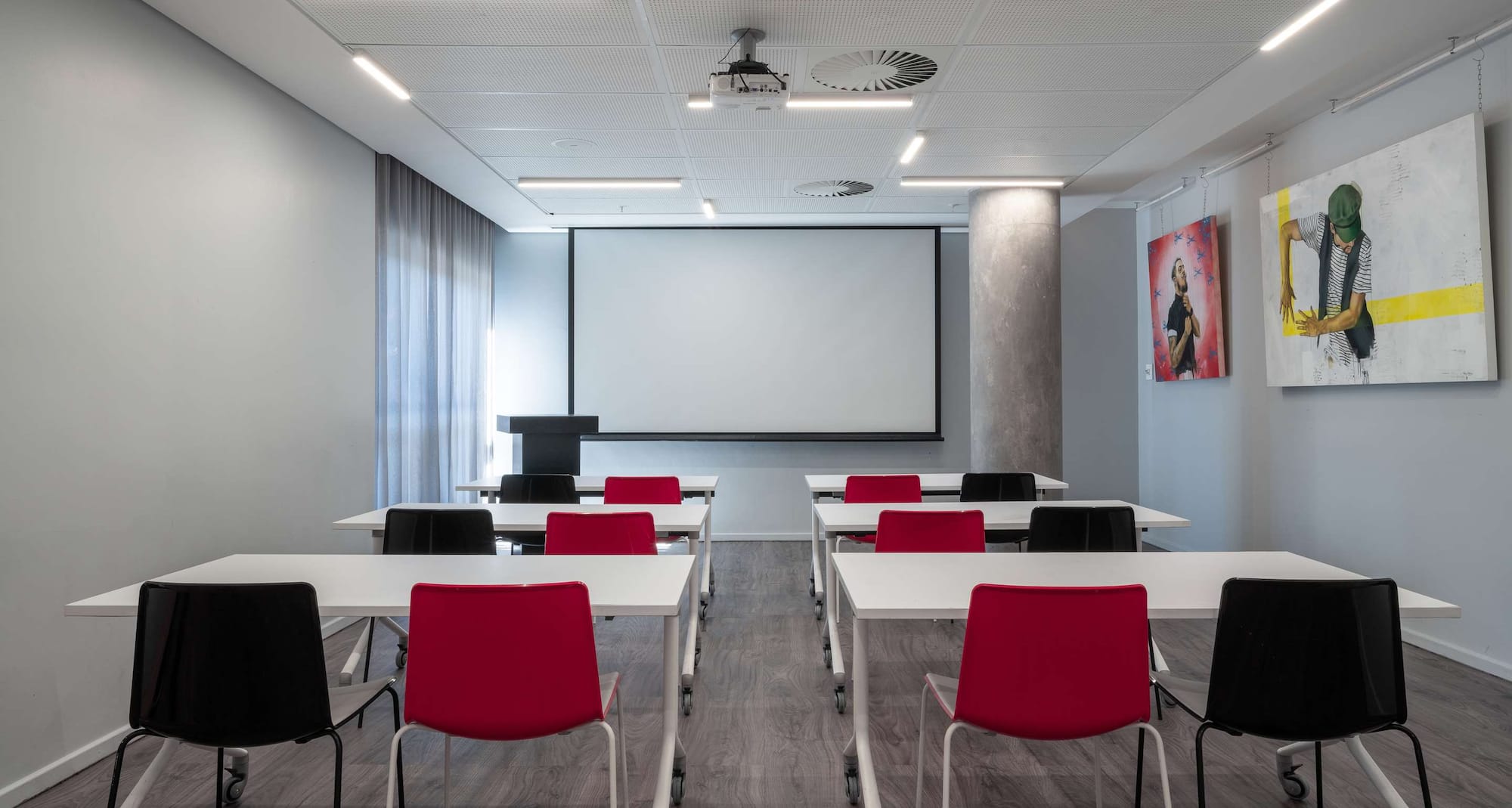 Radisson RED V&A Waterfront, Cape Town - Silo Threads with classroom setup