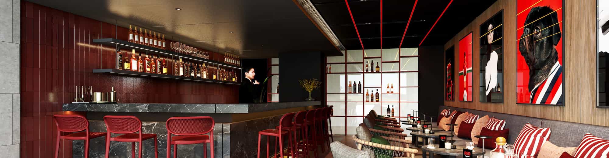 Radisson RED Vientiane - Pool bar CGI Recreation
