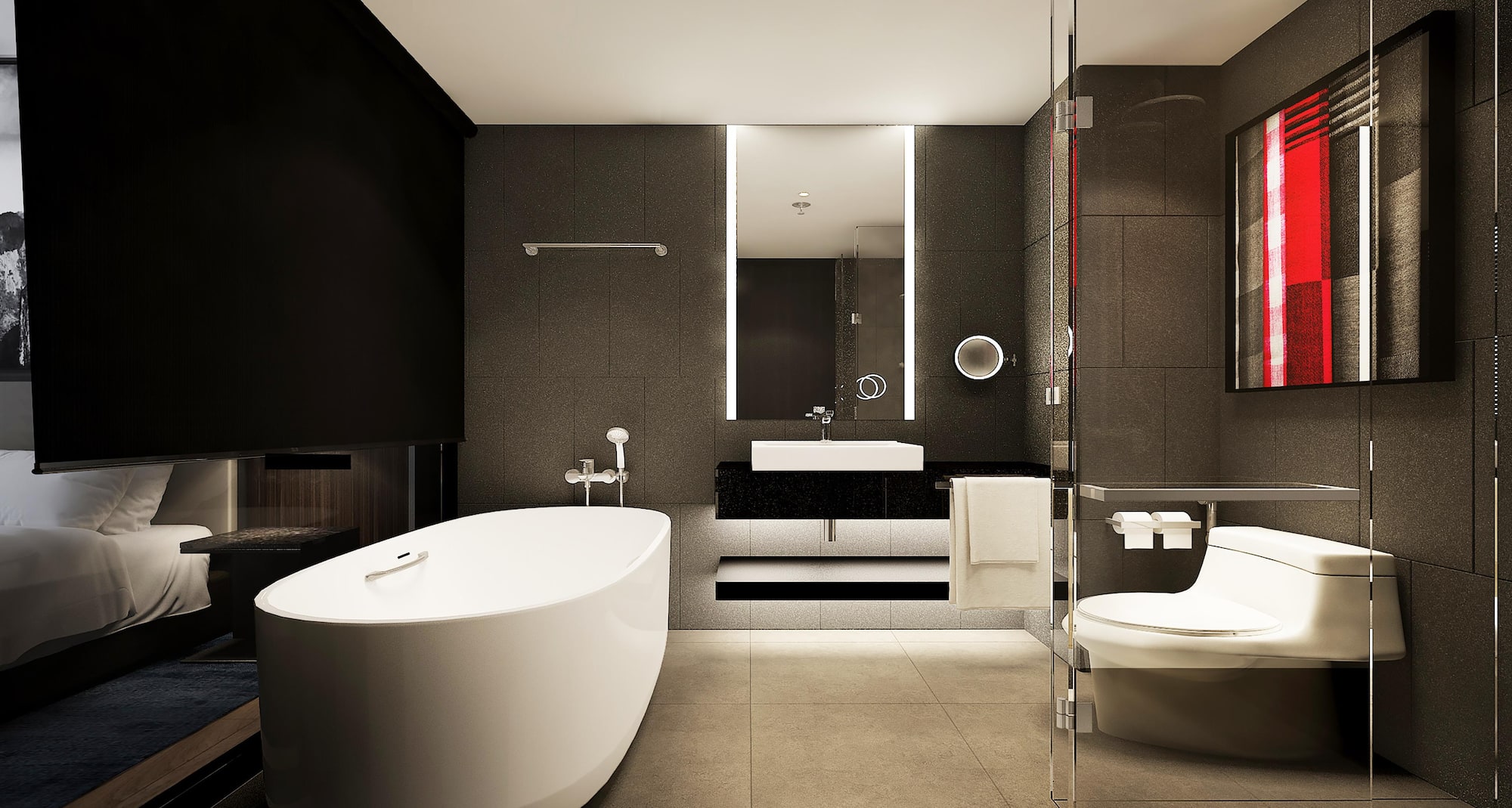 Radisson RED Vientiane - Deluxe Room CGI Recreation