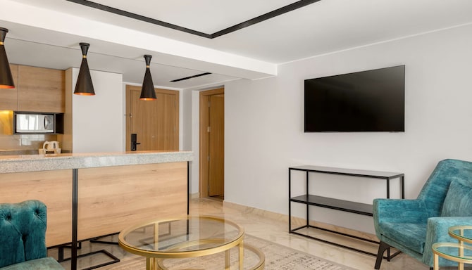 Radisson Residences Cairo Heliopolis - مطبخ غرفة ضيوف / مطبخ صغير