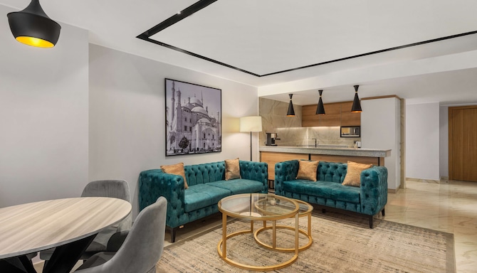 Radisson Residences Cairo Heliopolis - مطبخ غرفة ضيوف / مطبخ صغير