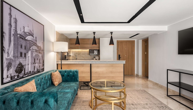 Radisson Residences Cairo Heliopolis - مطبخ غرفة ضيوف / مطبخ صغير