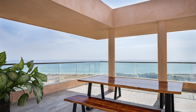 Radisson Residences Taghazout Bay - منظر من غرفة الضيوف