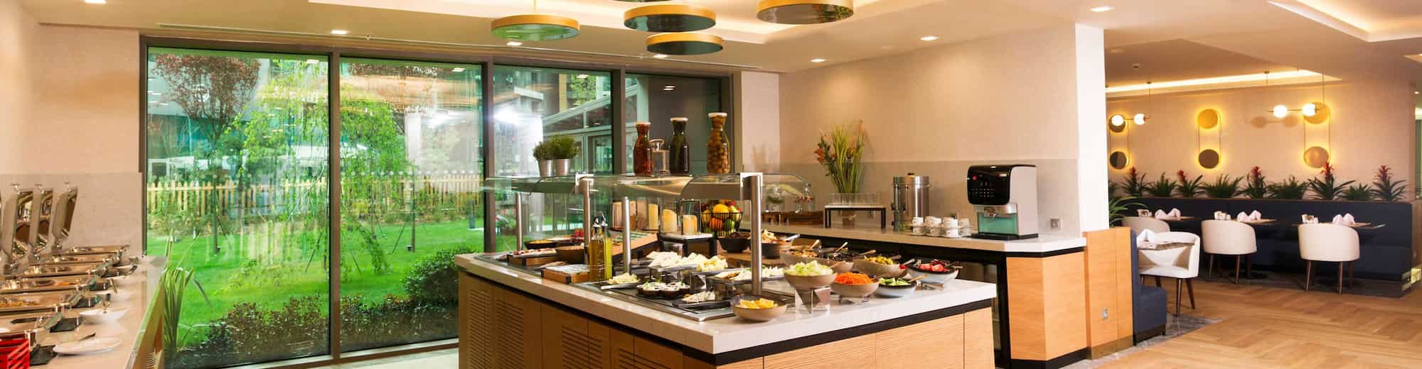 瓦迪斯坦布尔丽筠公寓式酒店 - Vadiarden早餐大厅