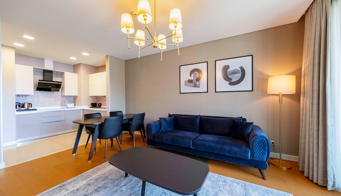 Radisson Residences Vadistanbul - Apartment living room