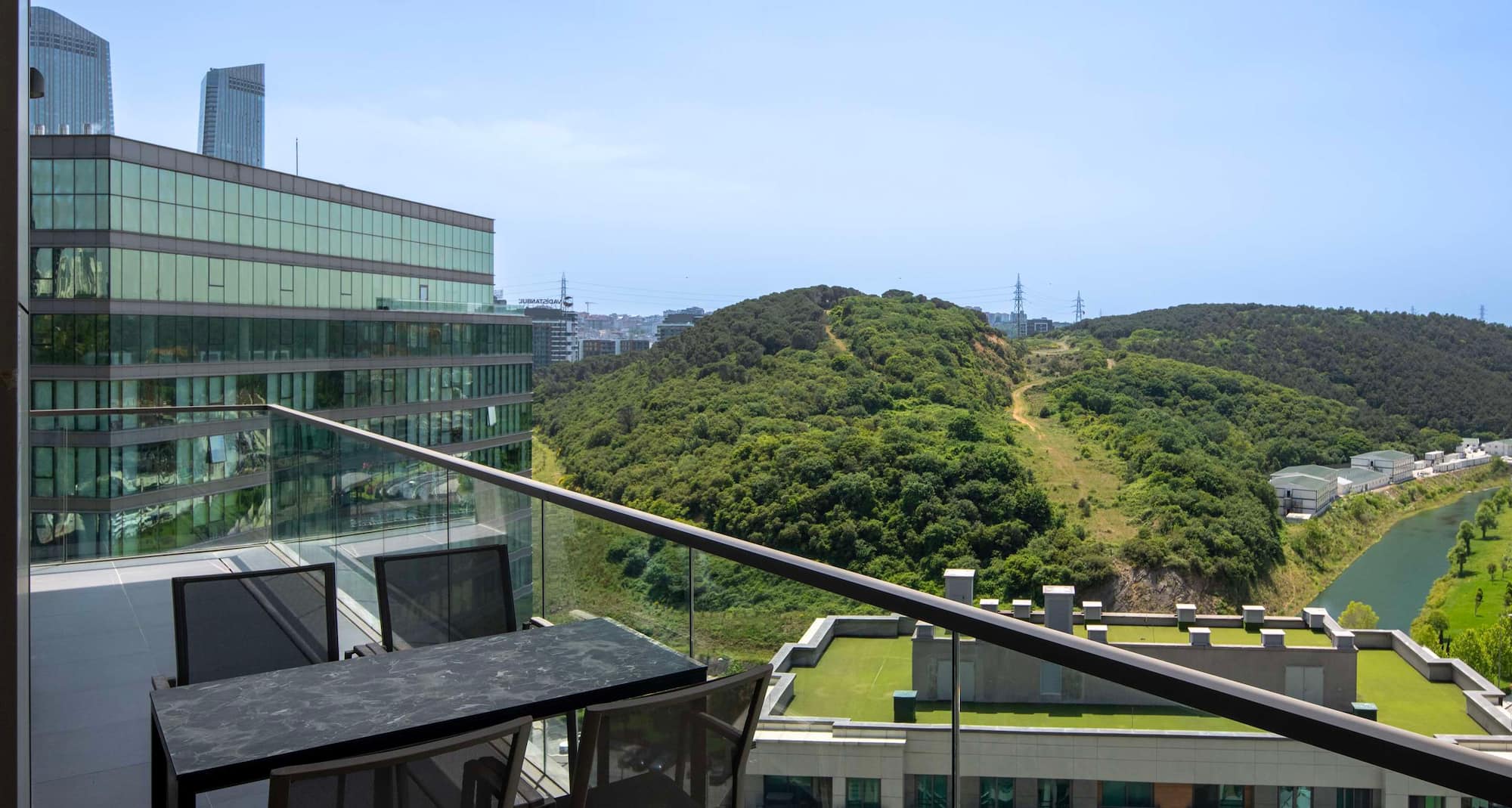 Radisson Residences Vadistanbul - Penthouse view from balcony