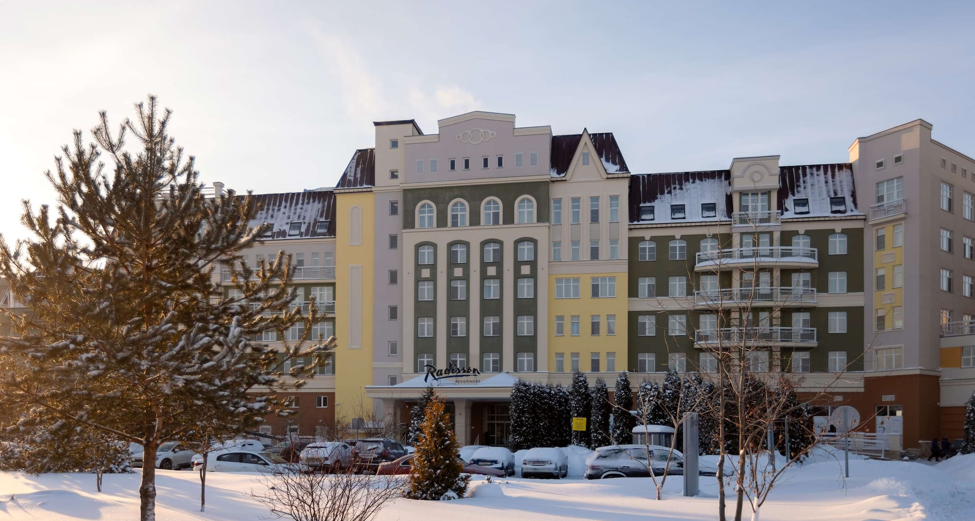 Radisson Residences, Zavidovo - Вид снаружи