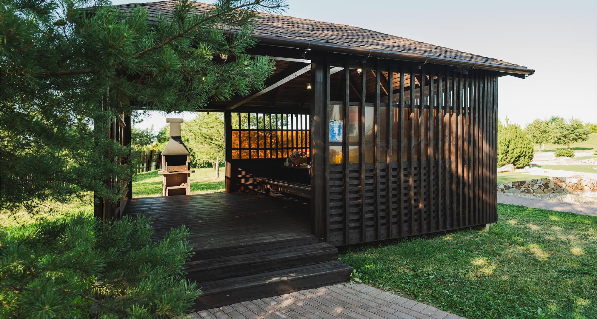 Radisson Residences, Zavidovo - BBQ tent on the beach