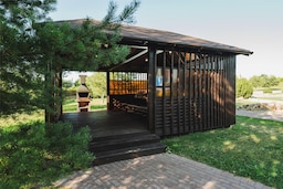 Radisson Residences, Zavidovo - BBQ tent on the beach