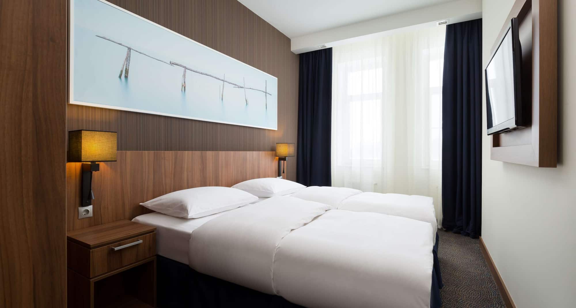 Radisson Residences, Zavidovo - Bedroom with twin beds