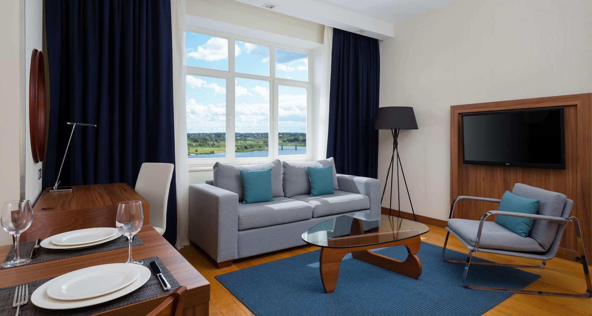 Radisson Residences, Zavidovo - Superior apartament with 2 bedrooms, river view