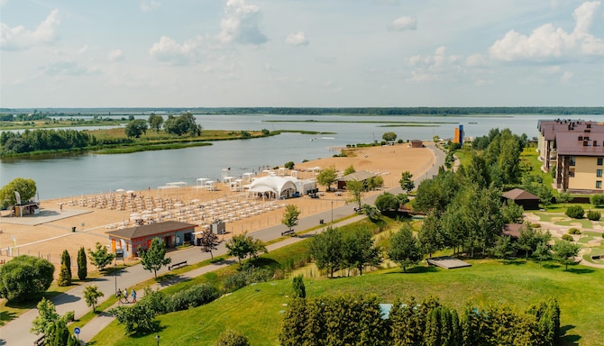 Radisson Residences, Zavidovo - Beach and BBQ tent