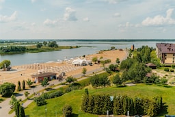 Radisson Residences, Zavidovo - Beach and BBQ tent