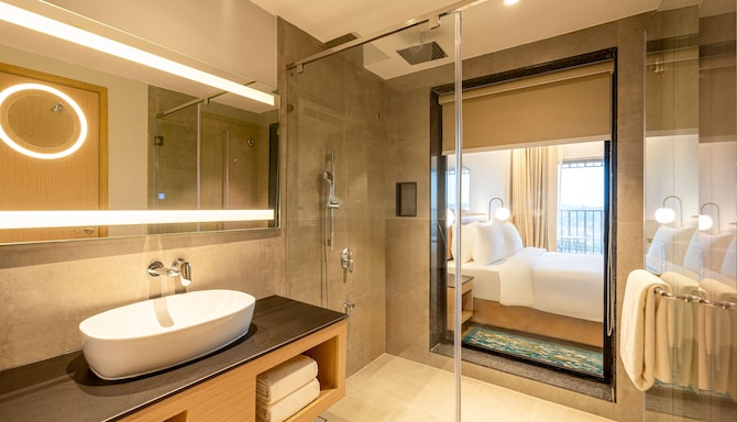 Radisson Resort Hatgad Saputara - Deluxe Room bathroom