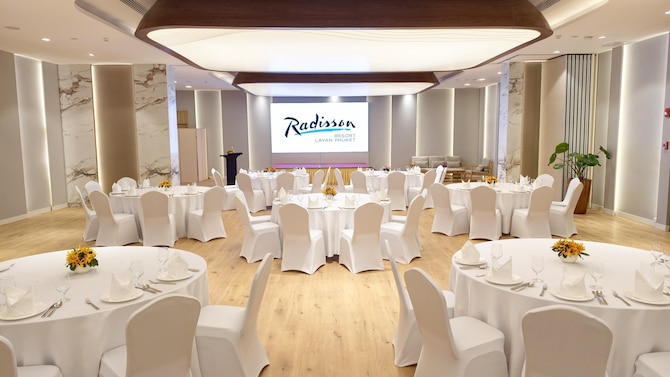 Radisson Resort Layan Phuket - Meeting Room Cabaret Set Up