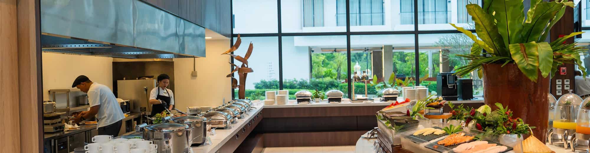 Radisson Resort Layan Phuket - Buffet area
