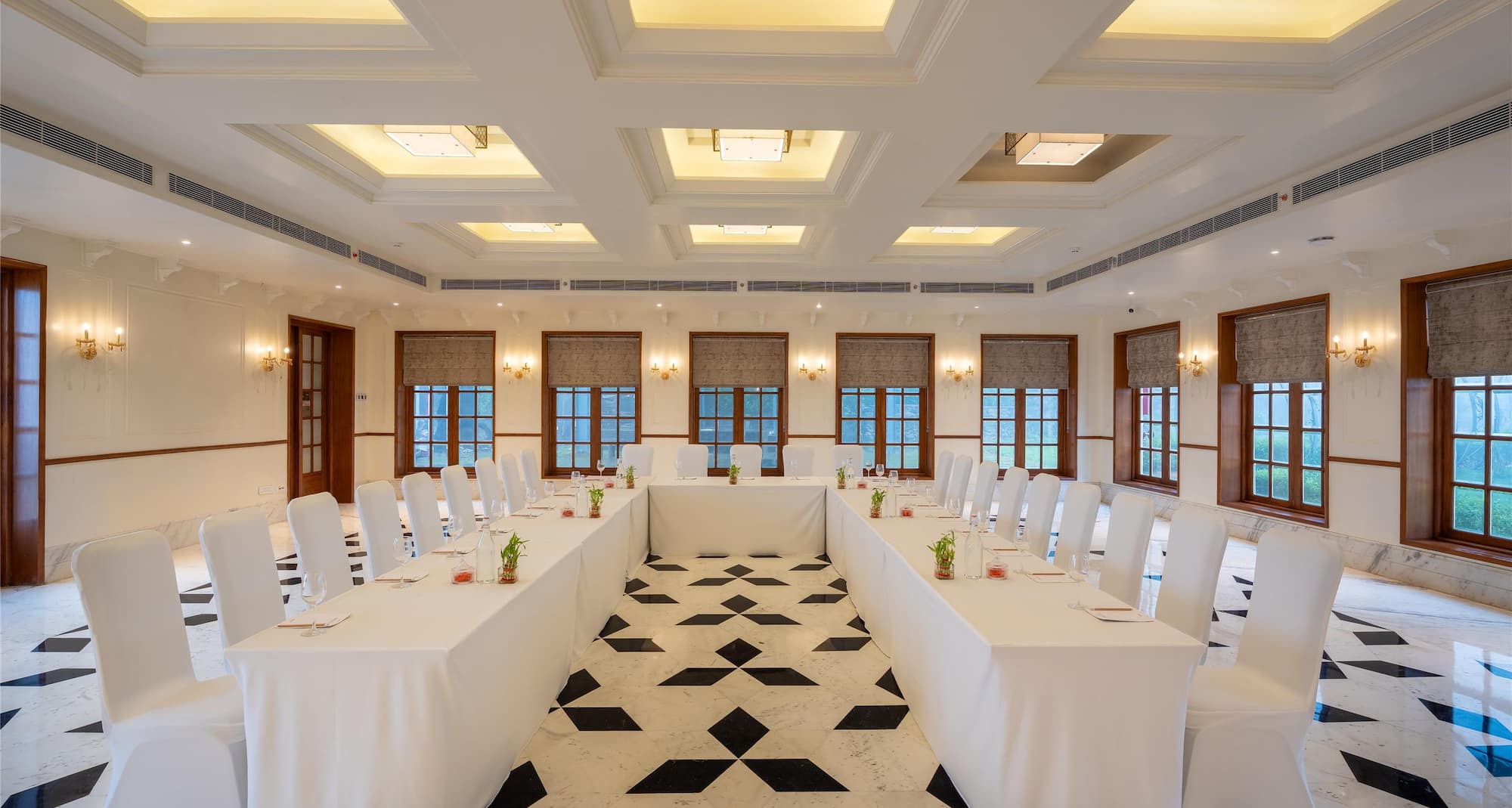Radisson Resort Mount Abu - Meeting Room U Type Banquet Setup