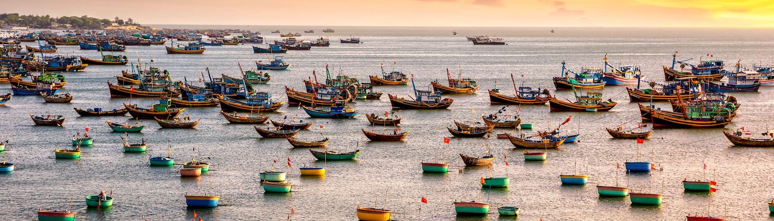 Radisson Resort Phan Thiet - Mui Ne Fishing Boats
