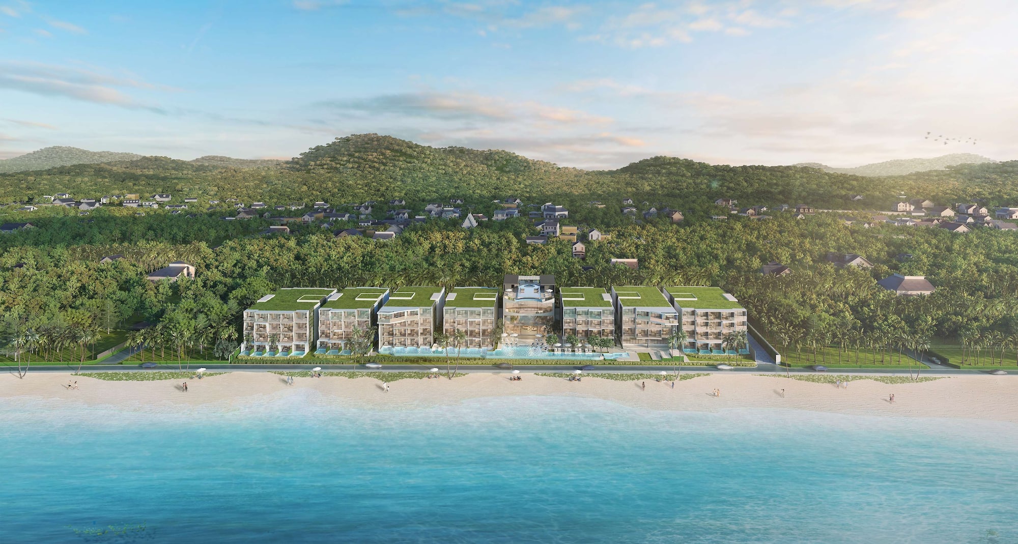 Radisson Resort Phuket Mai Khao Beach - Exterior view with beach