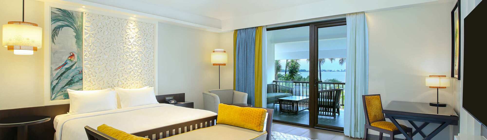 Radisson Resort Pondicherry Bay - Chalet with balcony - lagoon view