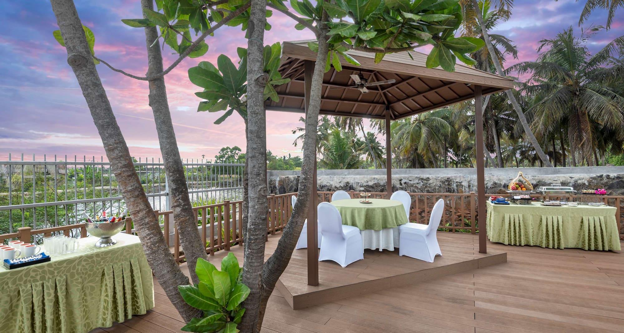 Radisson Resort Pondicherry Bay - Sunset Deck