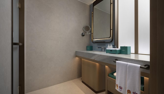 Radisson Resort Qiandao Lake Hangzhou - Rad Family Deluxe Twin - Mountain View bath