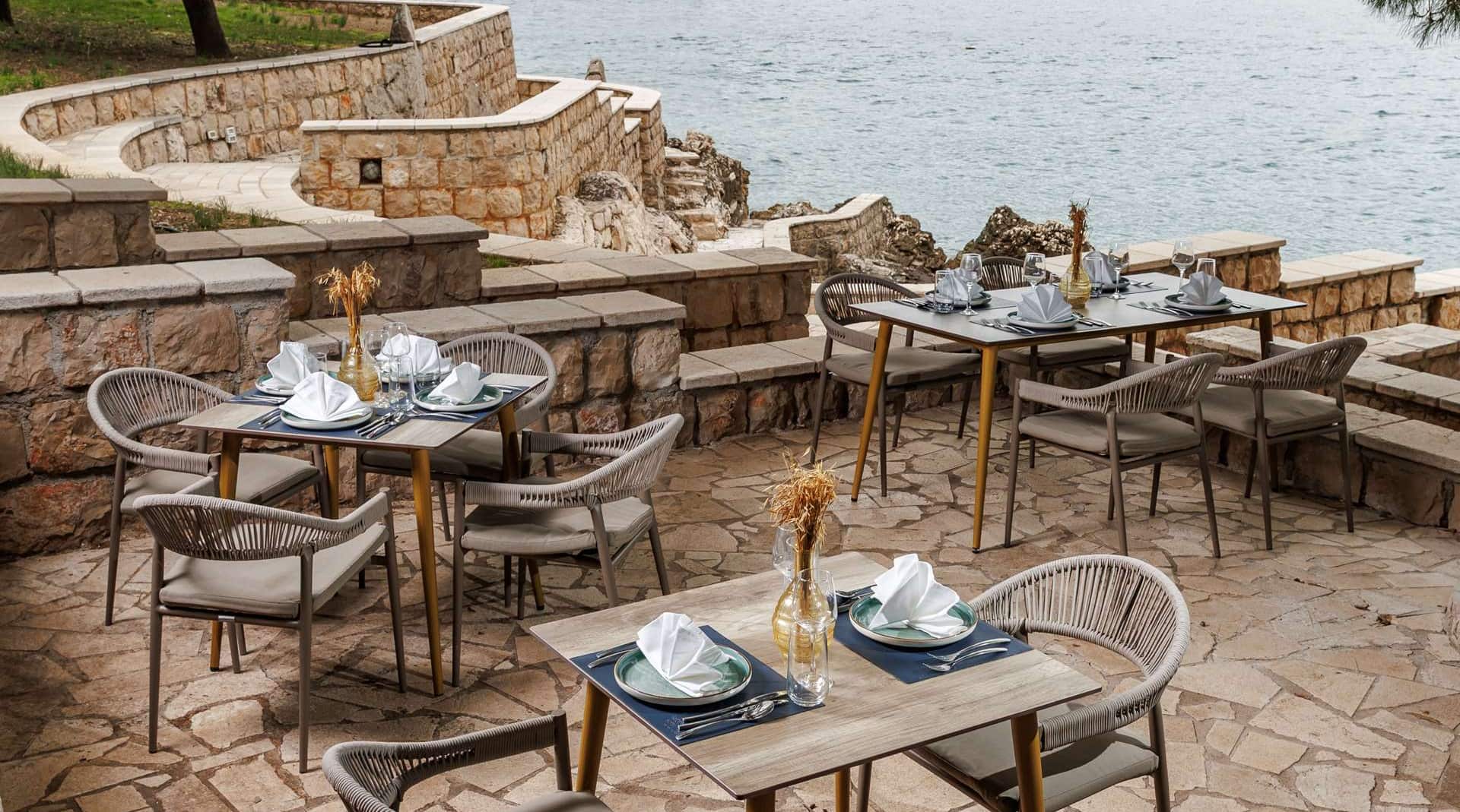 Radisson Resort Ruza Vjetrova - Restaurant terrace