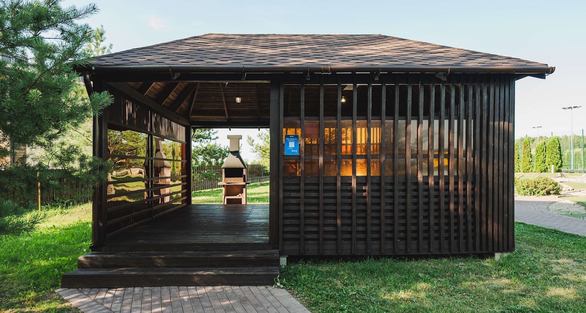 Radisson Resort, Zavidovo - BBQ tent