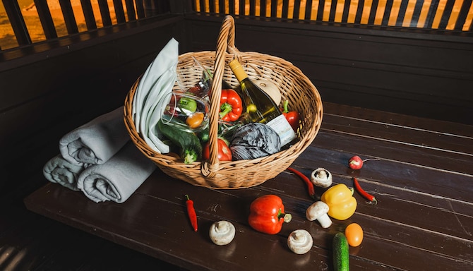 Radisson Resort, Zavidovo - BBQ tent