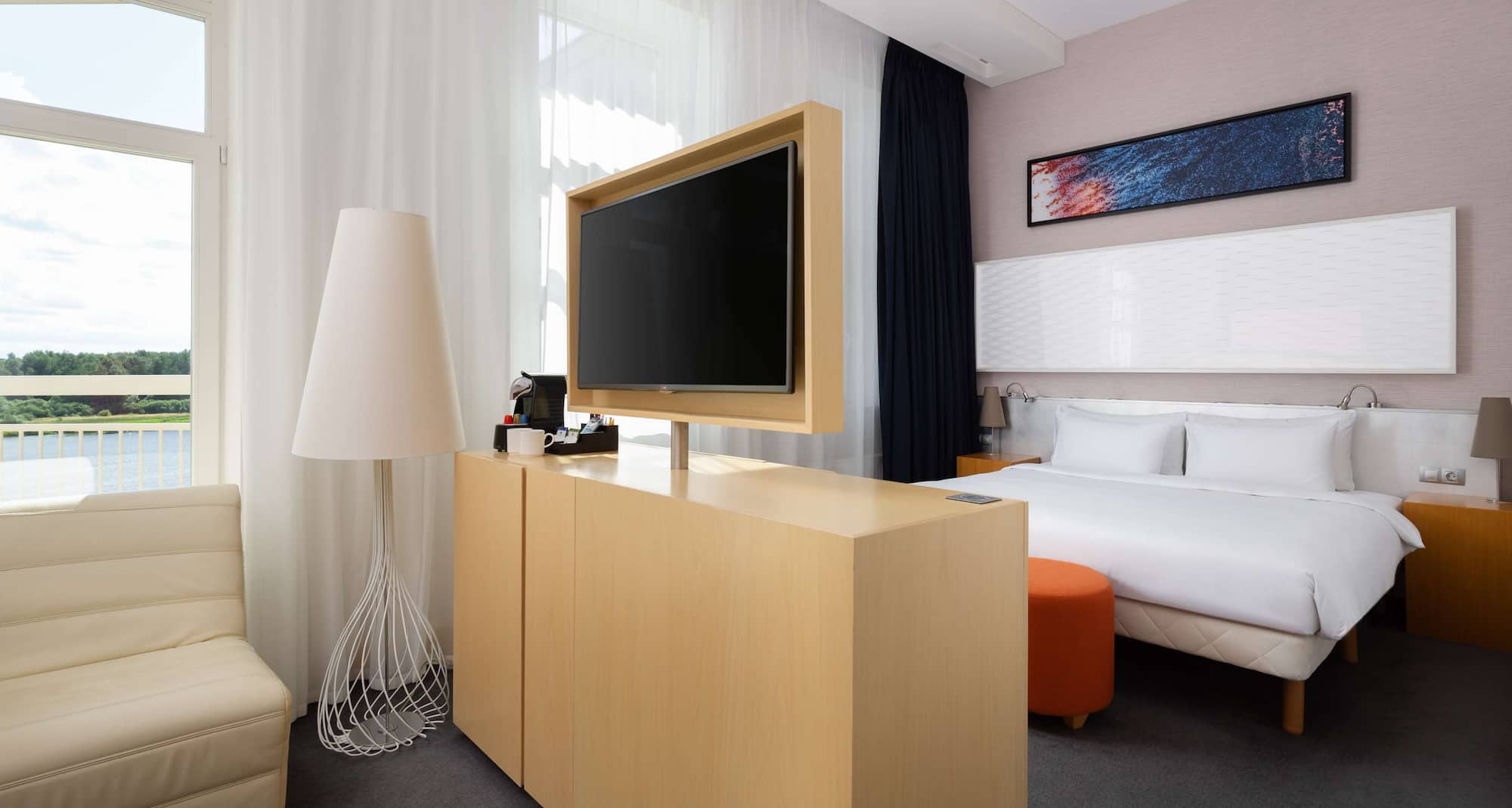 Radisson Resort, Zavidovo - Premium room - waterfront view with balcony