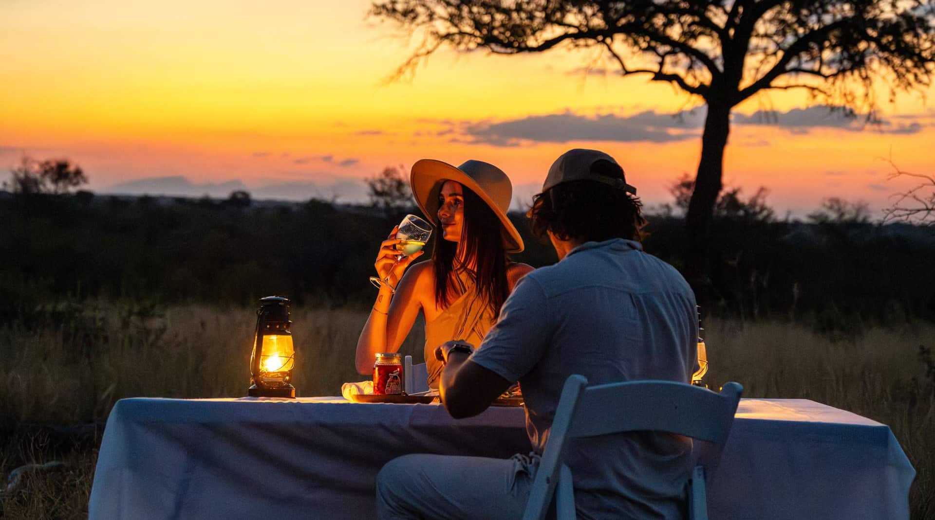 Radisson Safari Hotel Hoedspruit - Bush dinner Portrait