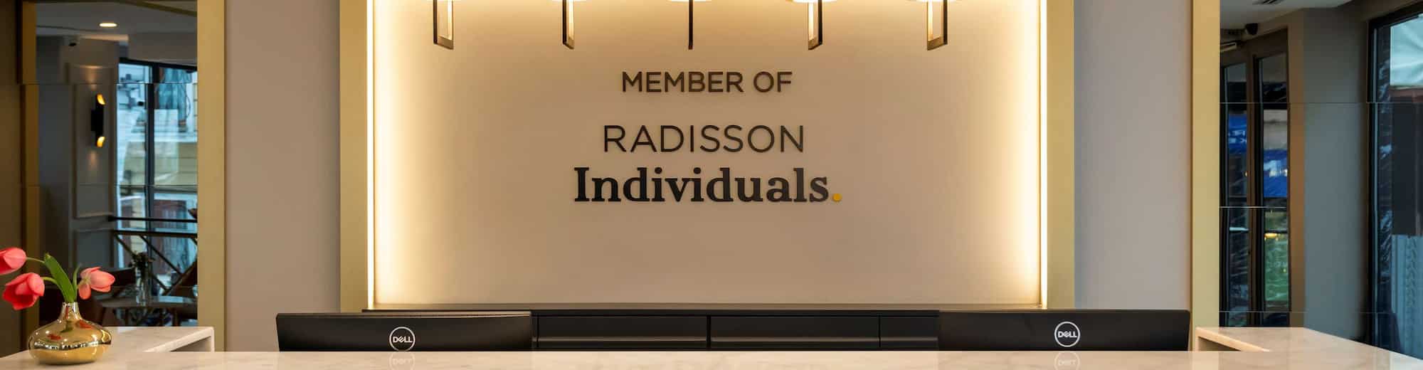 Royan Hotel Hagia Sophia Istanbul, a member of Radisson Individuals - Reception with logo