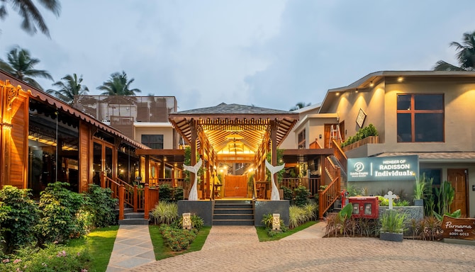 Sstella Empire Beach Resort Goa, a member of Radisson Individuals - Main Entrance