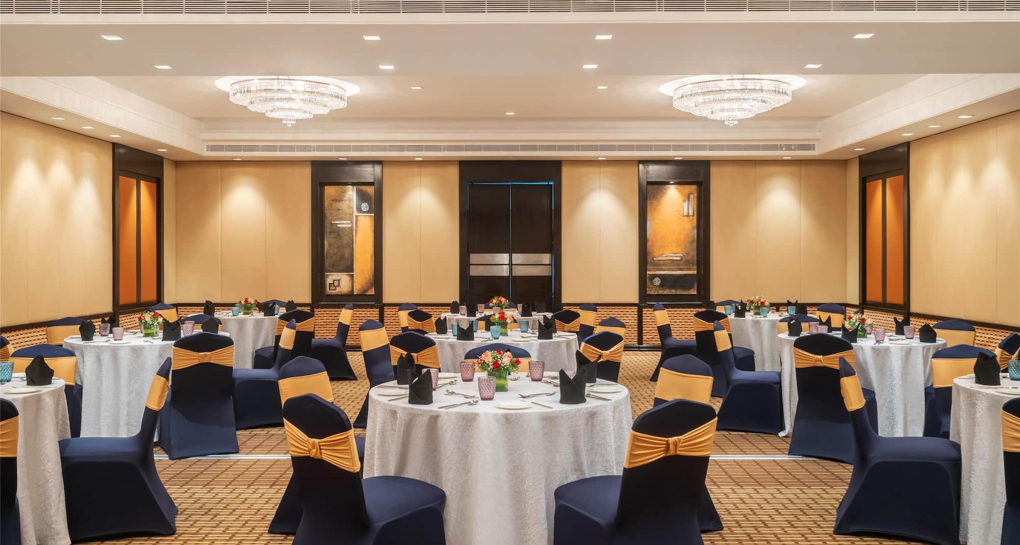 St. Marks Hotel Bengaluru, a member of Radisson Individuals - Banquet Dining Setup