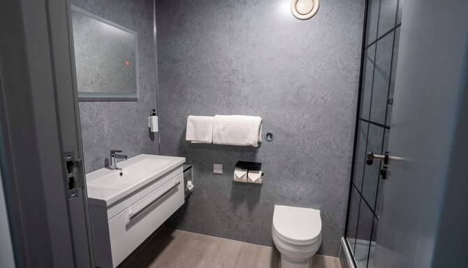 The Bolton Stadium Hotel, a member of Radisson Individuals - Gästbad