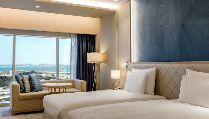 The Diplomat Radisson Blu Hotel, Residence & Spa, Manama - Twin Bed - Seaview