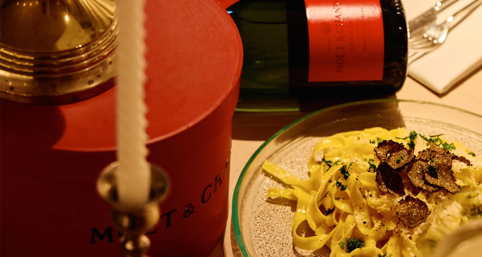 The Edwardian Manchester, A Radisson Collection Hotel - Peter Street Kitchen - Black Truffle Tagliatelle