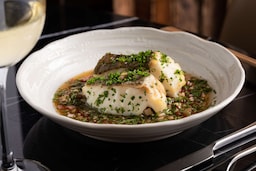 The Edwardian Manchester, A Radisson Collection Hotel - Peter Street Kitchen - Cod fillets with red chilli coriander salsa