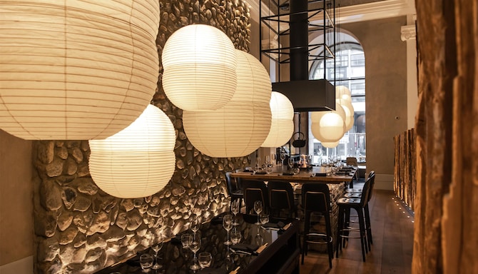 The Edwardian Manchester, A Radisson Collection Hotel - Peter Street Kitchen - Hibachi Table