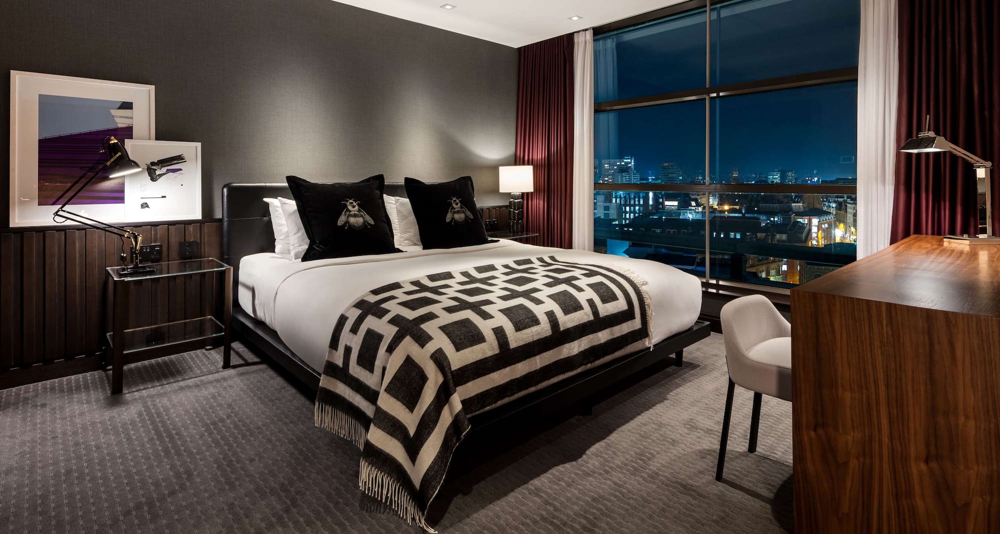 曼彻斯特爱德华丽笙精选酒店 - 一居室顶层套房