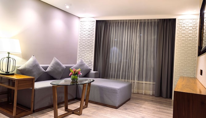 The Elite Narasapura, a member of Radisson Individuals - Junior Suite living room