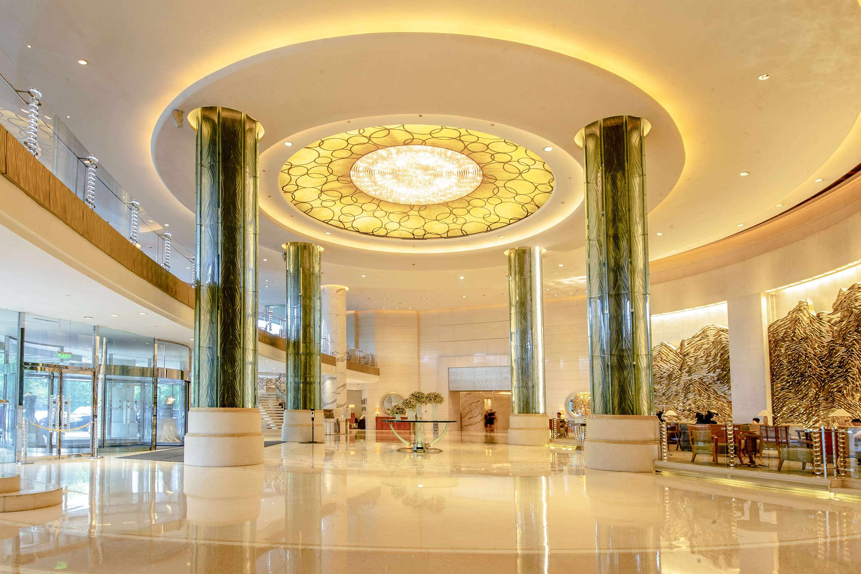 北京昆仑饭店 - The Kunlun Beijing - Lobby at The Kunlun Beijing