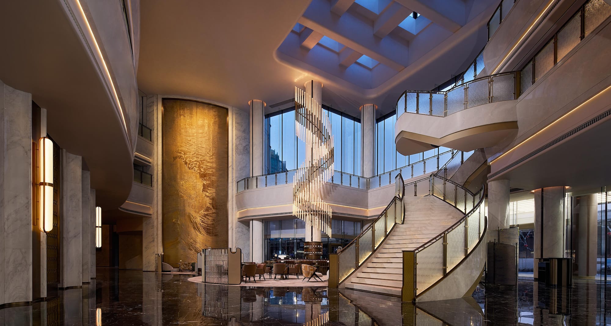 The Kunlun Hua Ting Hotel & Towers, Shanghai - Lobby Bar