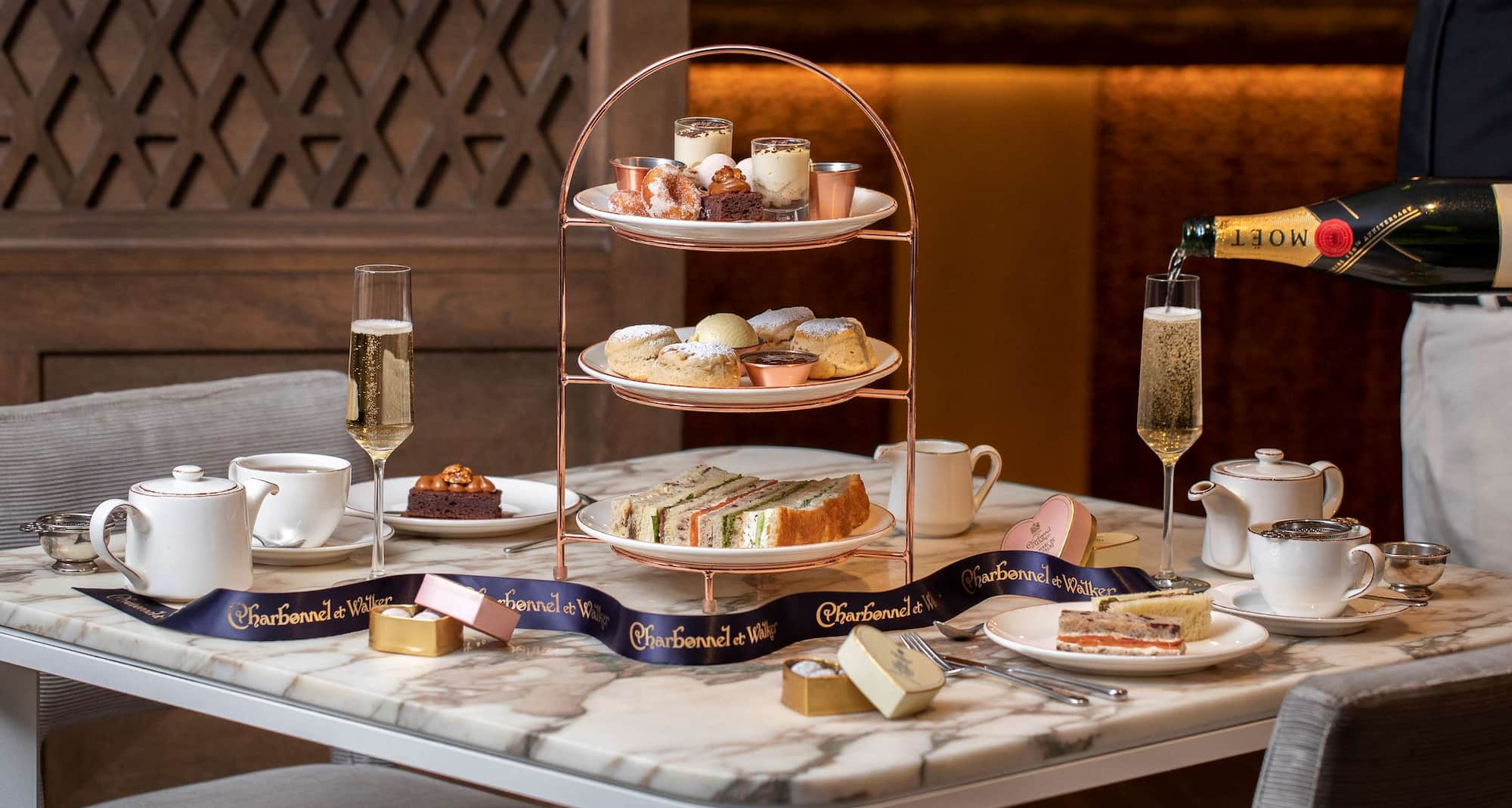 The May Fair, A Radisson Collection Hotel, Mayfair London - The Kitchens - The May Fair afternoon tea with Champagne