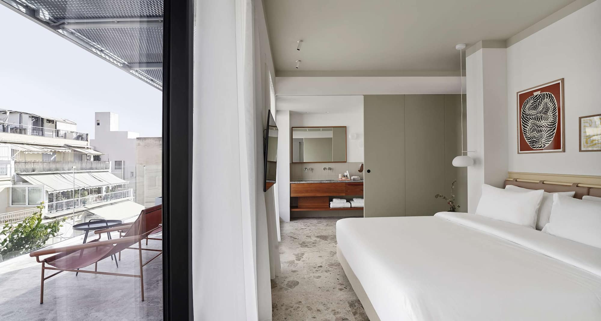 The Social Athens Hotel, a member of Radisson Individuals - Penthouse Suite with Terrace, Lycabettus View