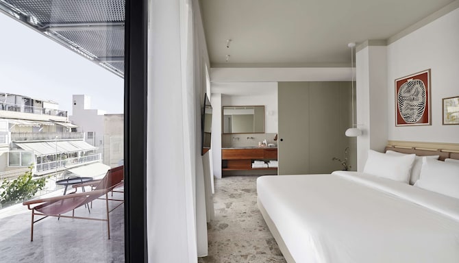 The Social Athens Hotel, a member of Radisson Individuals - Penthouse Suite with Terrace, Lycabettus View