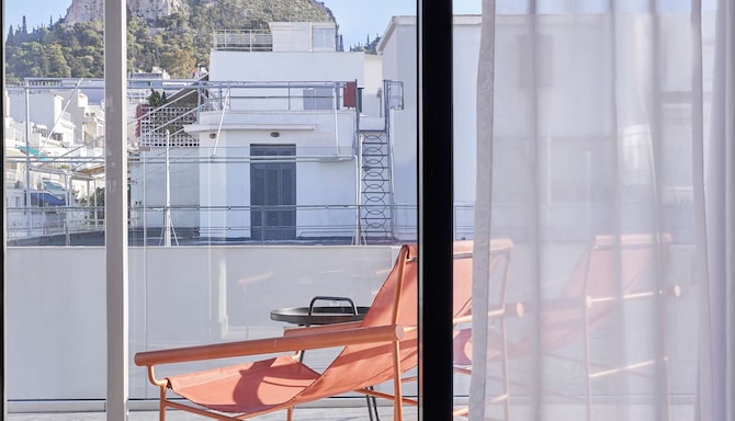 The Social Athens Hotel, a member of Radisson Individuals - Penthouse Suite with Terrace, Lycabettus View